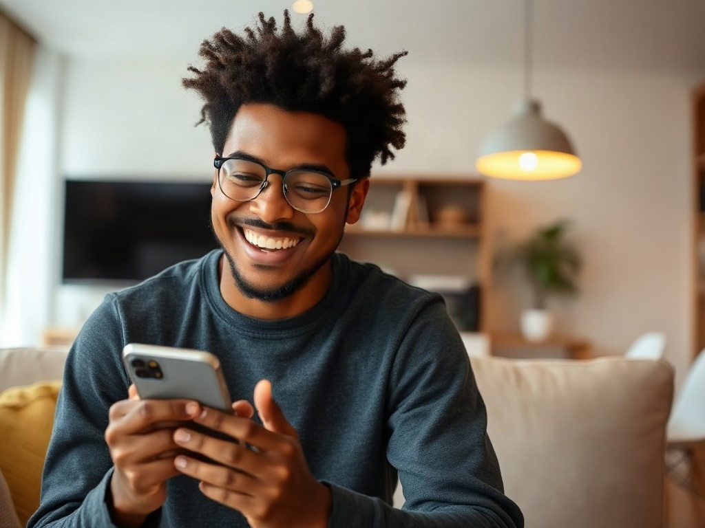 A person enjoying MenHealth – App Store on their phone